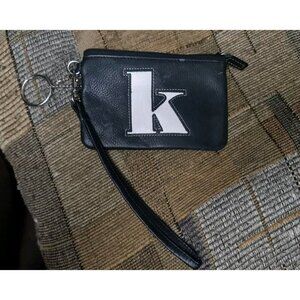 VINTAGE Rolfs Wallet K Cowhide Leather Classic Smooth Black
